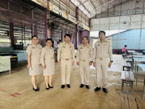 ลงพื้นที่เยี่ยมและให้กำลังใจในวันเปิดภาคเรียนที่ 1 ปีการศึกษา 2567 ของโรงเรียนหนองม่วงวิทยา