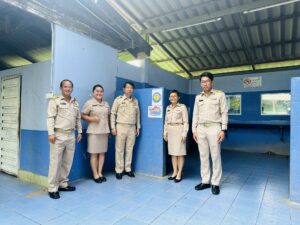 ลงพื้นที่เยี่ยมและให้กำลังใจในวันเปิดภาคเรียนที่ 1 ปีการศึกษา 2567 ของโรงเรียนหนองม่วงวิทยา