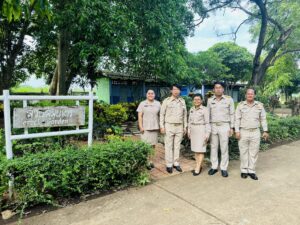 ลงพื้นที่เยี่ยมและให้กำลังใจในวันเปิดภาคเรียนที่ 1 ปีการศึกษา 2567 ของโรงเรียนหนองม่วงวิทยา
