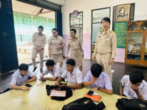 ลงพื้นที่เยี่ยมและให้กำลังใจในวันเปิดภาคเรียนที่ 1 ปีการศึกษา 2567 ของโรงเรียนหนองม่วงวิทยา