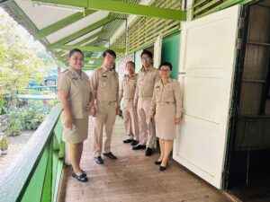 ลงพื้นที่เยี่ยมและให้กำลังใจในวันเปิดภาคเรียนที่ 1 ปีการศึกษา 2567 ของโรงเรียนหนองม่วงวิทยา