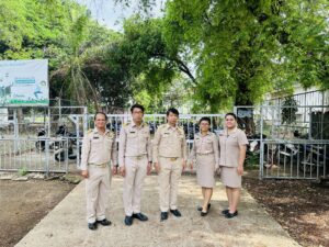ลงพื้นที่เยี่ยมและให้กำลังใจในวันเปิดภาคเรียนที่ 1 ปีการศึกษา 2567 ของโรงเรียนหนองม่วงวิทยา