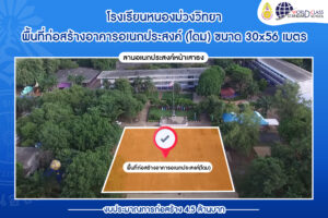 ขอเชิญร่วมงานทำบุญทอดผ้าป่าบริจาคทุนทรัพย์สมทบทุนในการก่อสร้างอาคารอเนกประสงค์ (โดม) ในวาระครบรอบ 48ปี โรงเรียนหนองม่วงวิทยา วันอังคารที่ 9 กรกฎาคม 2567