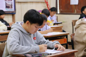 สอบธรรมศึกษา ประจำปีการศึกษา 2568 ณ สนามสอบโรงเรียนหนองม่วงวิทยา