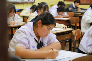 สอบธรรมศึกษา ประจำปีการศึกษา 2568 ณ สนามสอบโรงเรียนหนองม่วงวิทยา